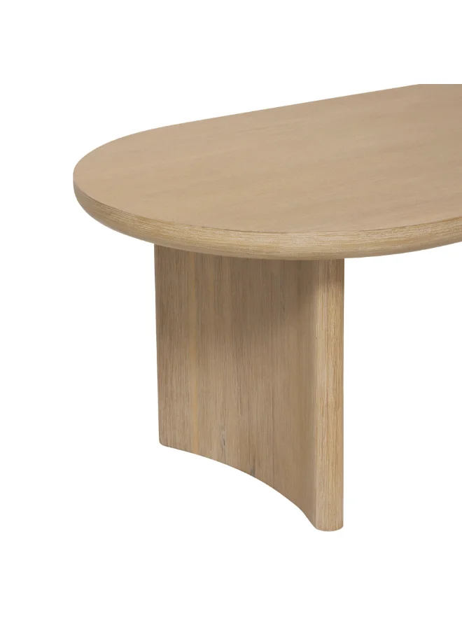 Atmosphera Lousada Elegant Design Wooden Coffee Table Brown 42 x 60 x 110 cm 197820